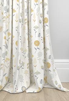 Floral Whimsy, Sunrise - Made to Measure Curtains